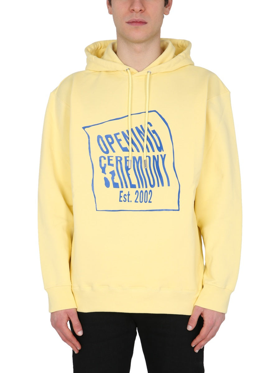 Hoodie Yellow Cotton Sweatshirts