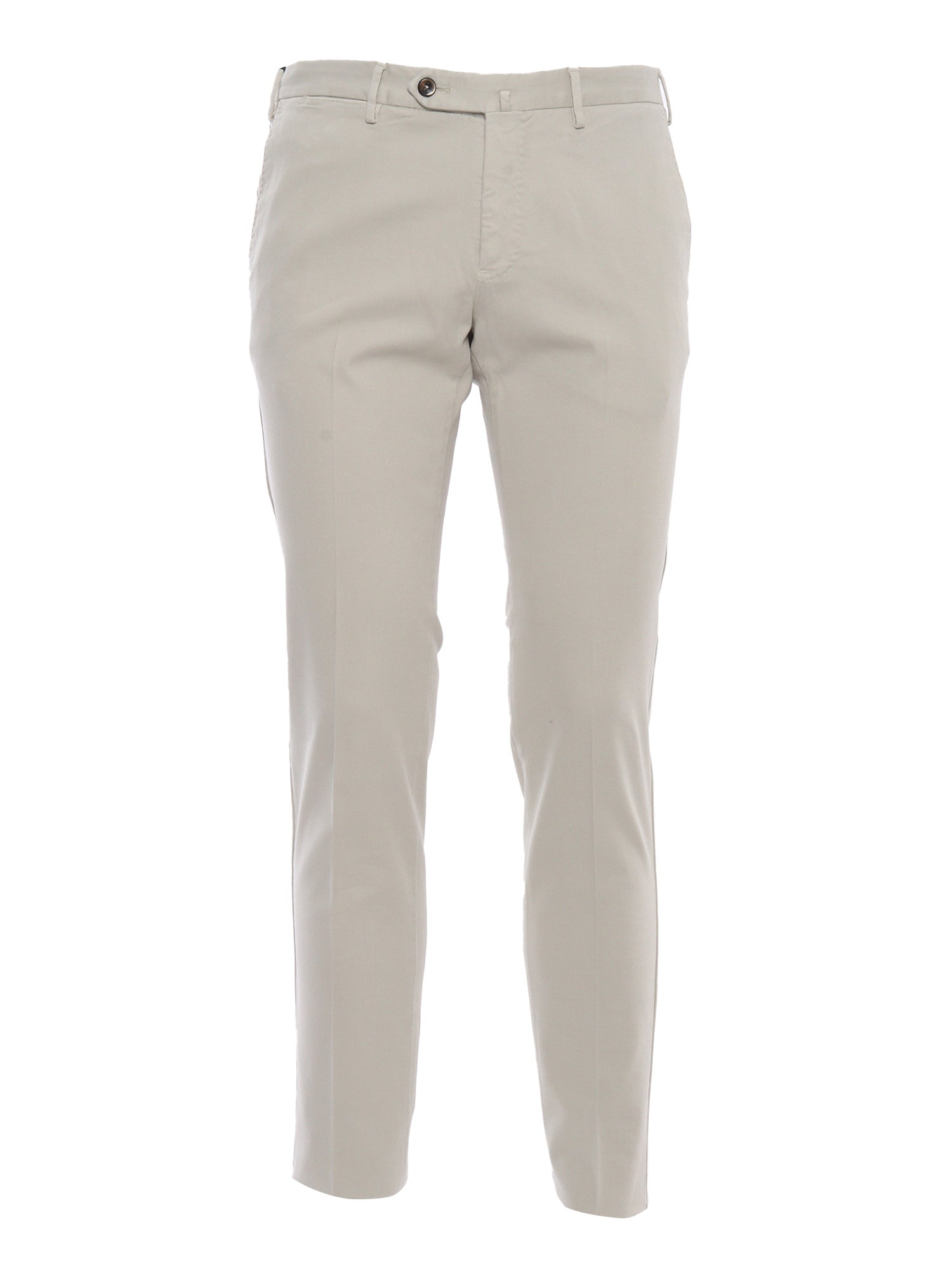 Super Slim Chino Pants Cream Modal Cotton Elastane