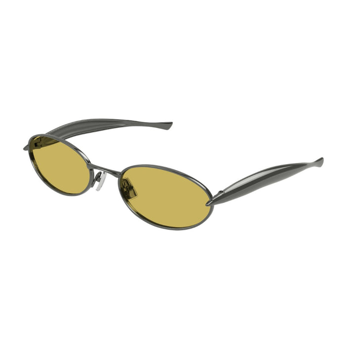 Bottega Veneta Bv1386s Sardine Gray Metallo Sunglasses