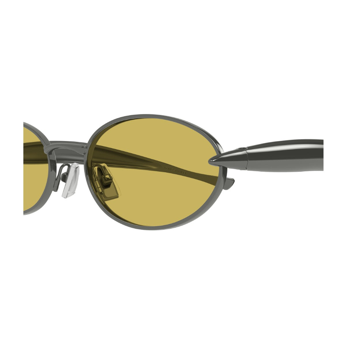 Bottega Veneta Bv1386s Sardine Gray Metallo Sunglasses