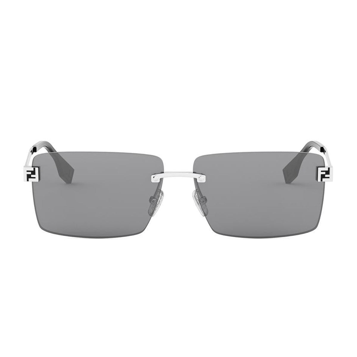 Fendi Sky Silver Metallo Sunglasses