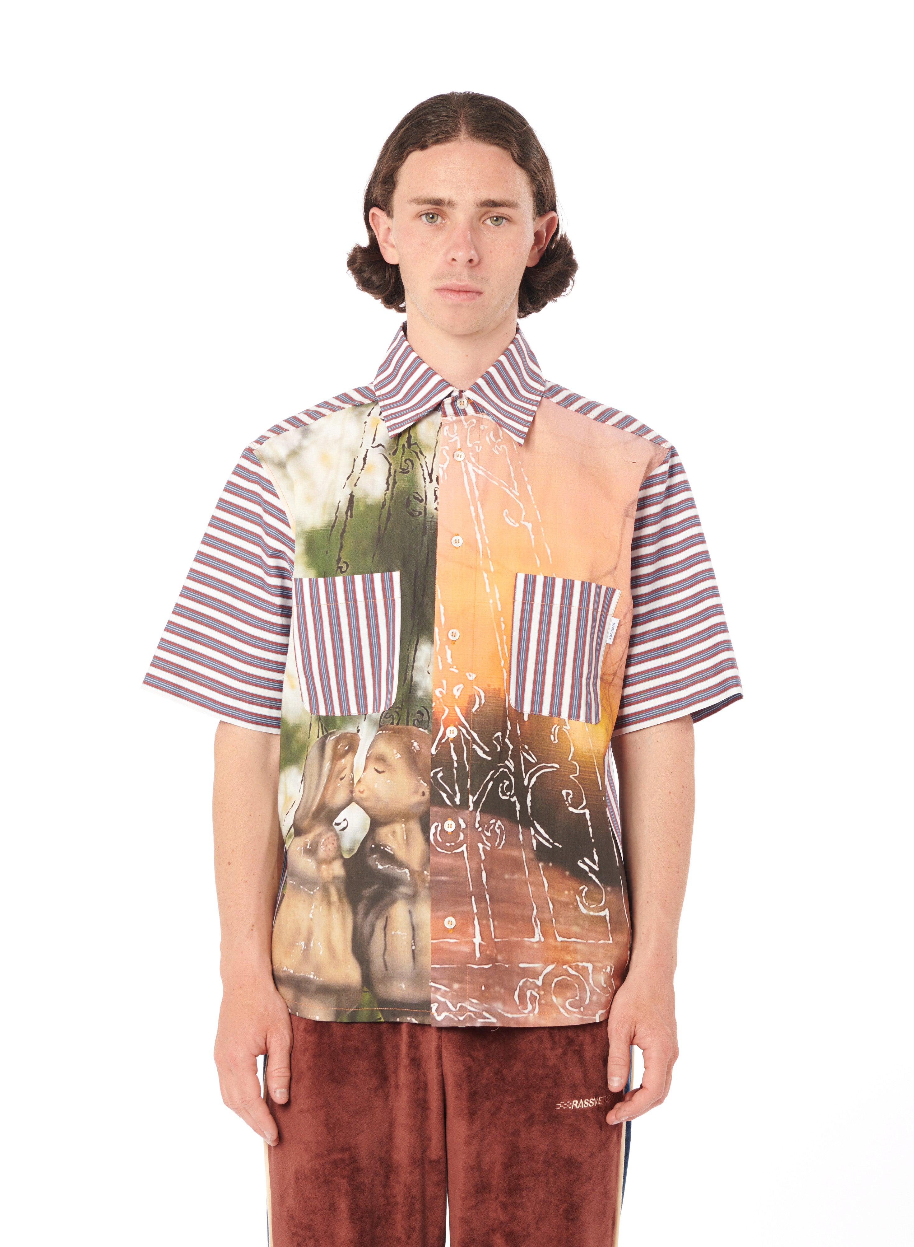 Kyler Striped Shirt Woven Multicolour