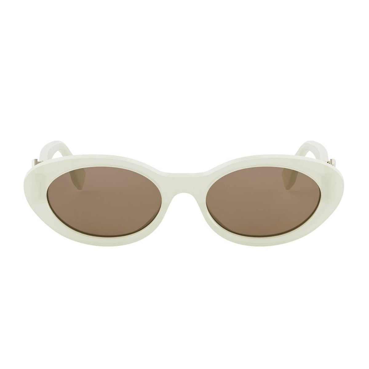 Ff Diamonds White Acetato Sunglasses