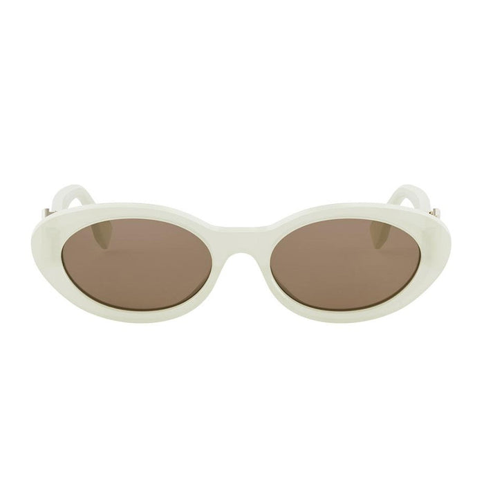 Ff Diamonds White Acetato Sunglasses