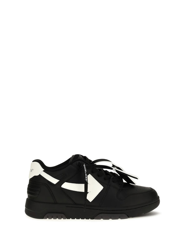 Off-White Upper: 89% calf leather sneakers in black