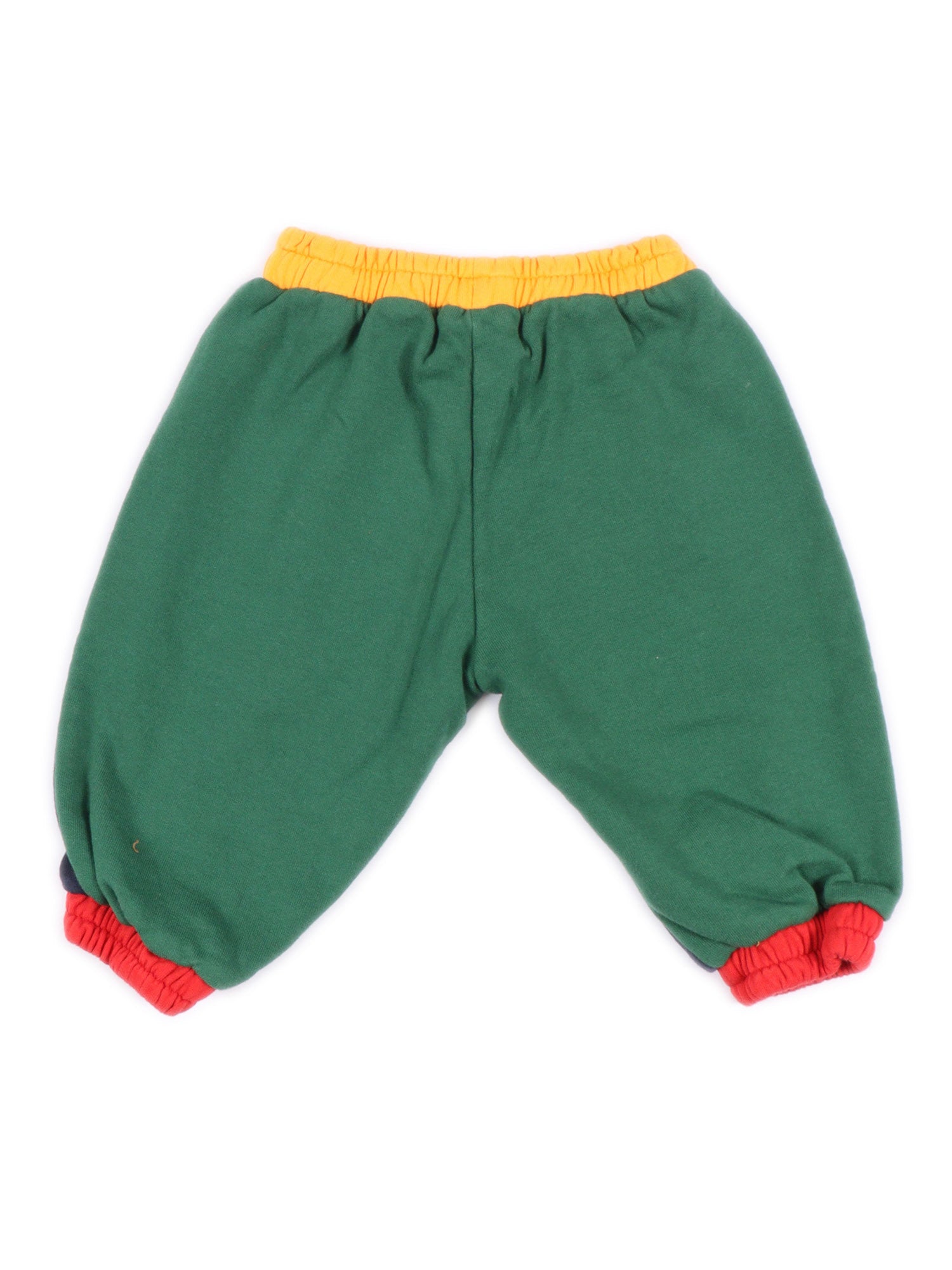 Bobo Choses Block Jogging Pants Blue Organic Cotton Trackpants