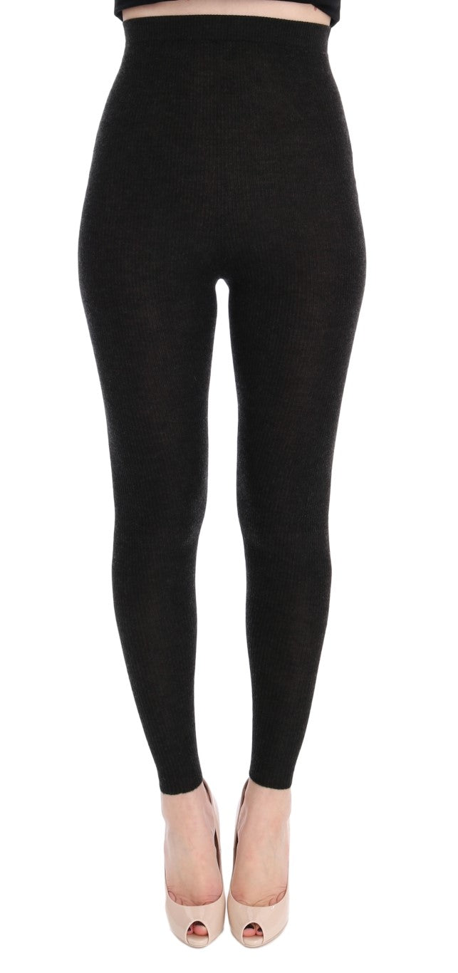 Dolce & Gabbana 100% Cashmere leggings in gray