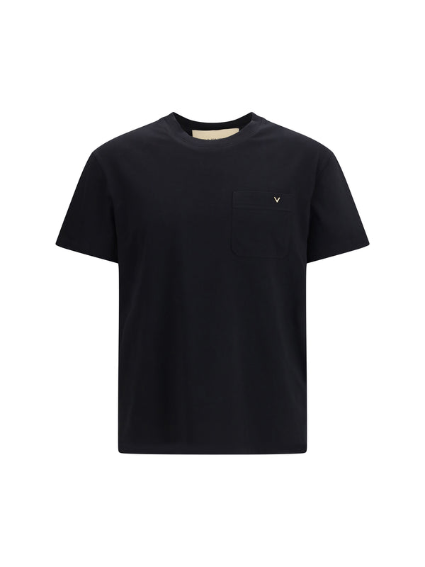 Valentino 100% Cotton t-shirt in black