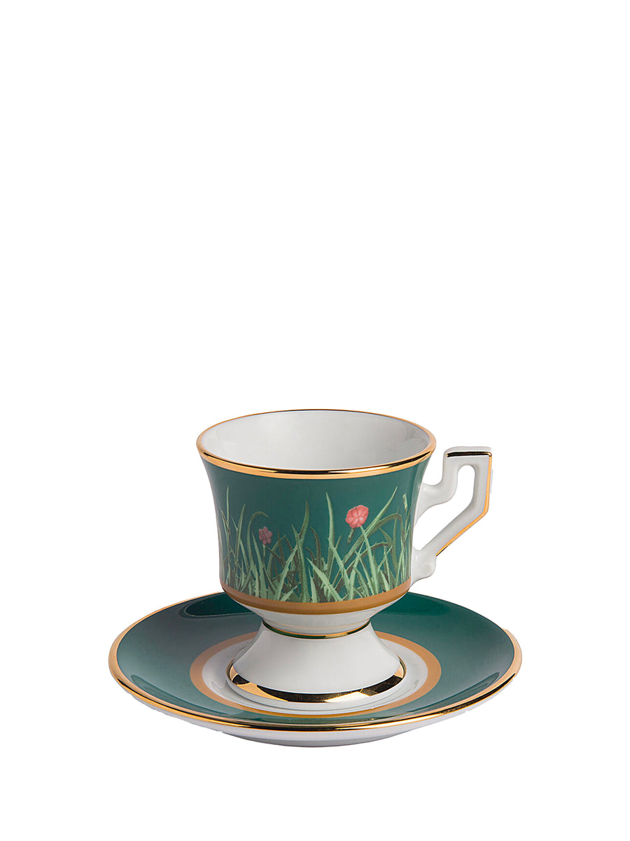 Set Of Two Cups Libellula Porcelain Extras