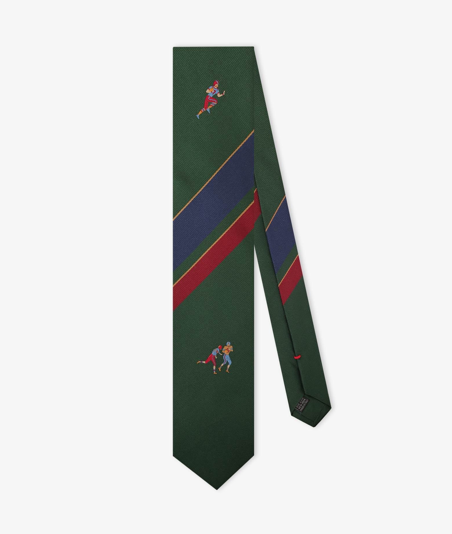 Club Tie Football Player Darkgreen