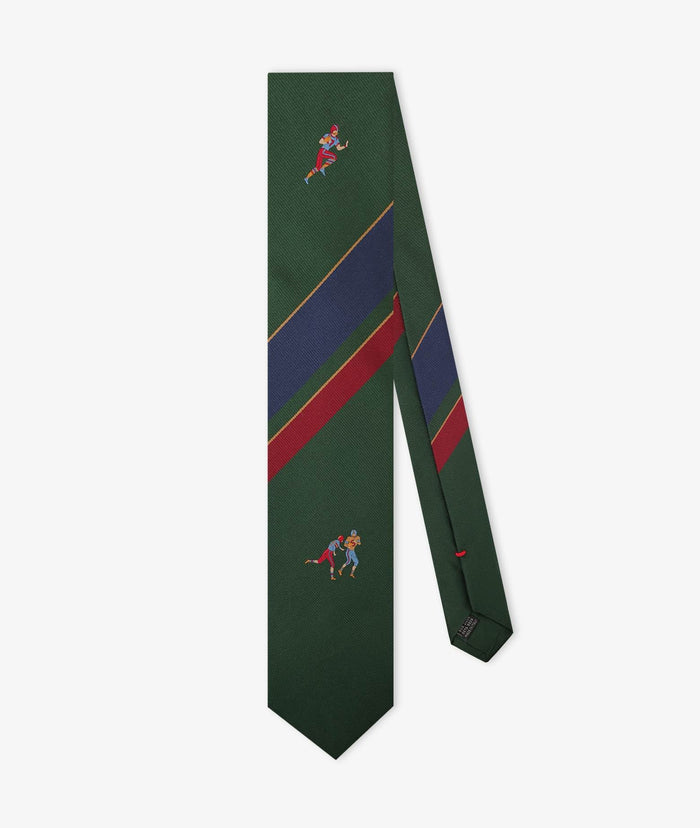 Club Tie Football Player Darkgreen