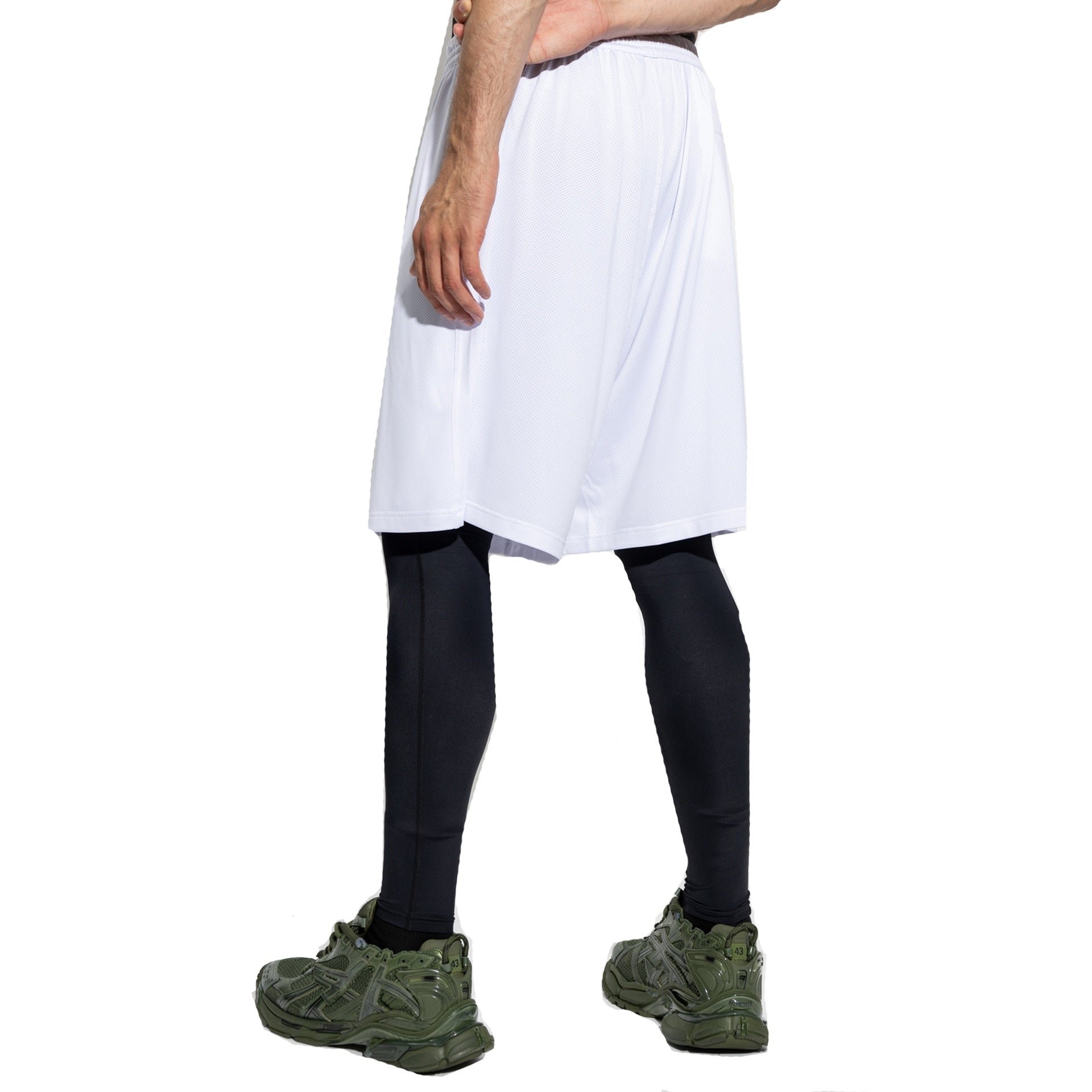 Sporty B Bermuda White Polyester