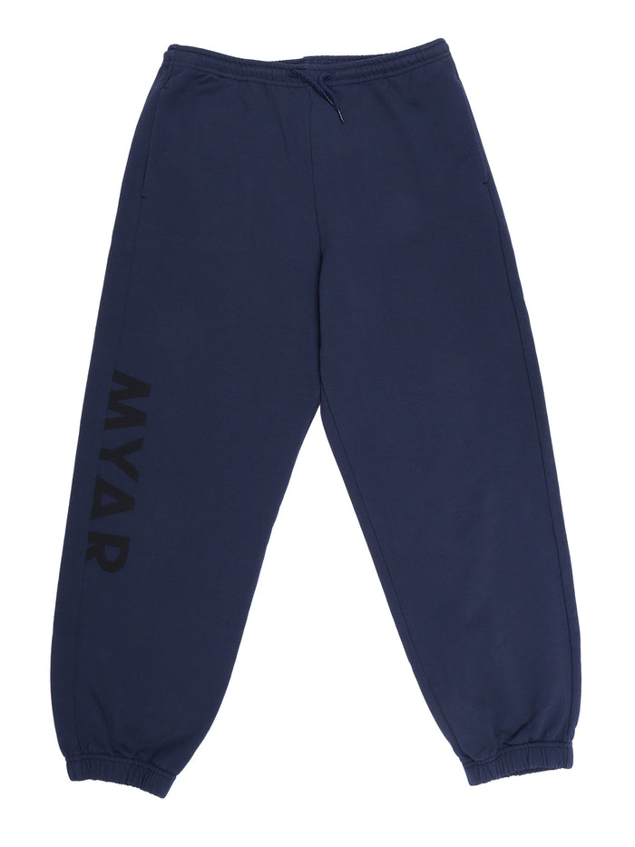 Myp39u Pants Blue Cotton