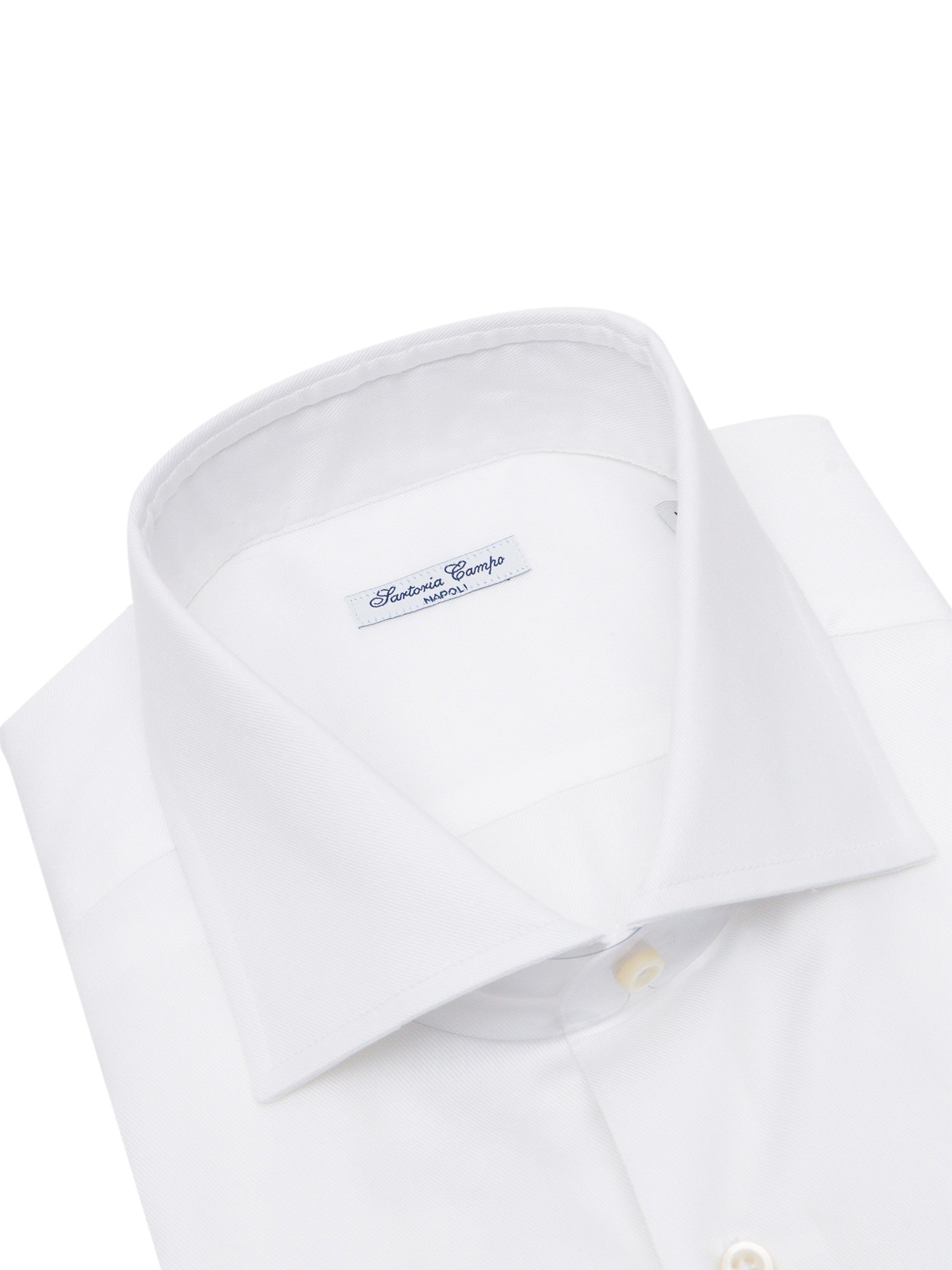 Mens Shirt White Cotton