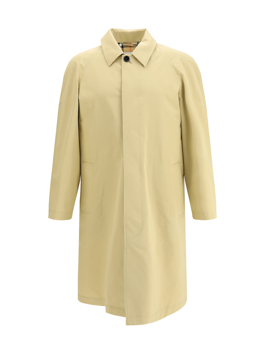 Burberry 100% Cotton car coat in beige