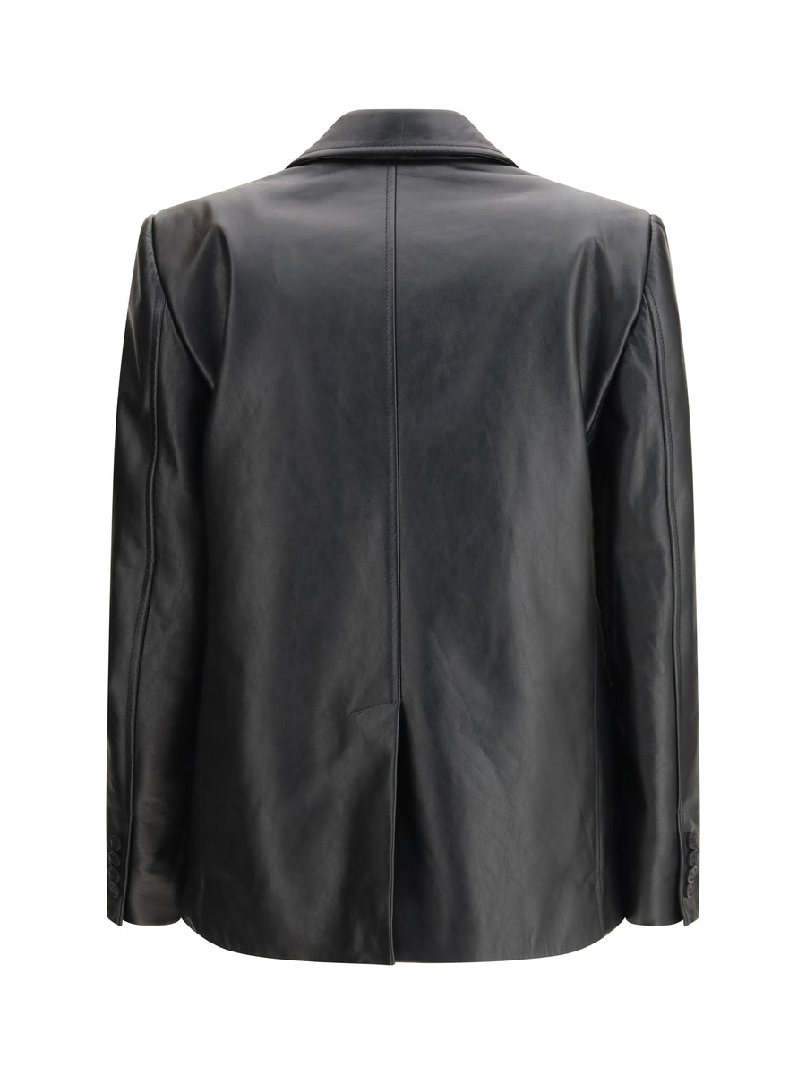 Jacket Standard Black Calf Leather