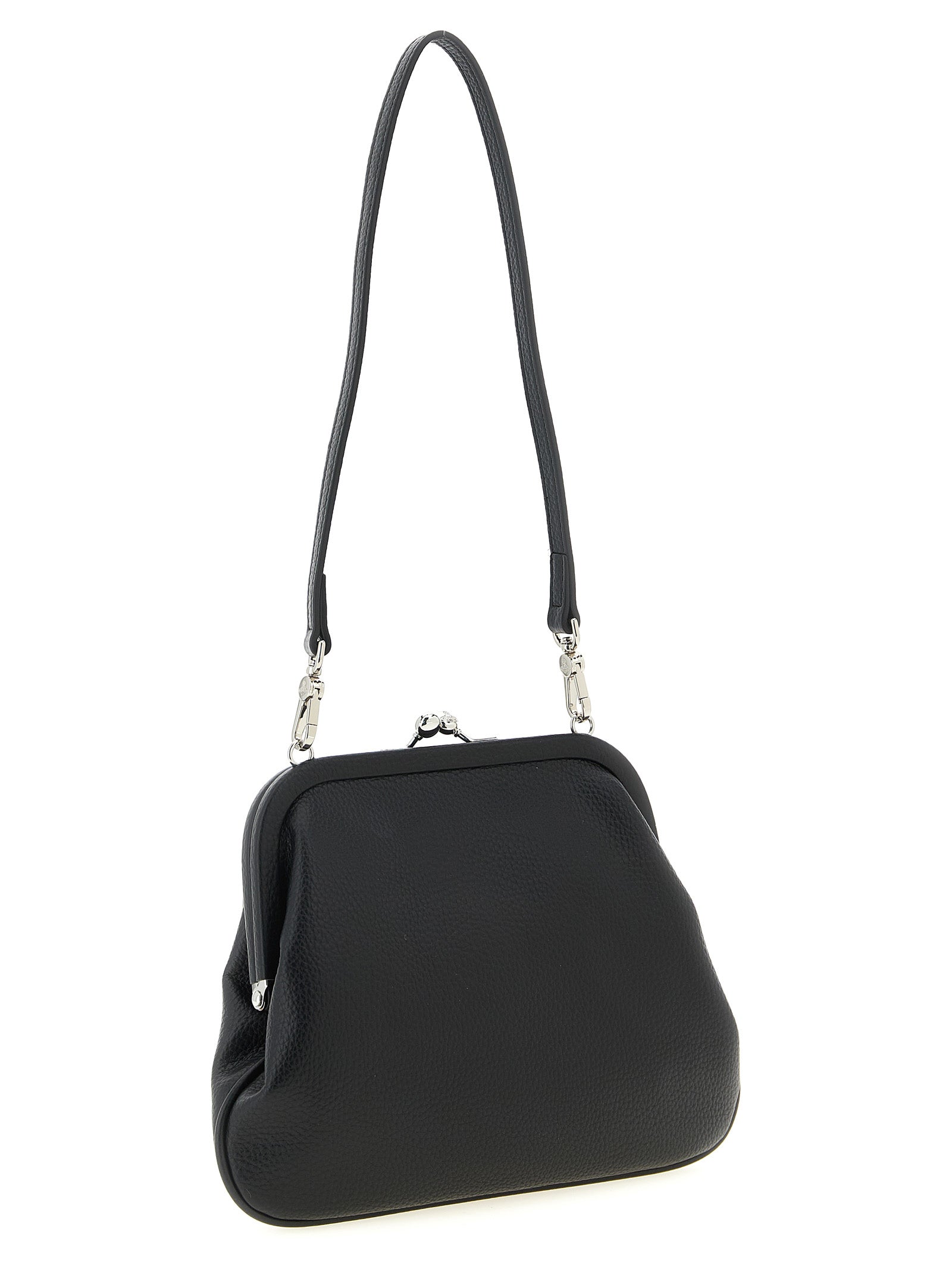 Vivienne Clutch Black Polyurethane