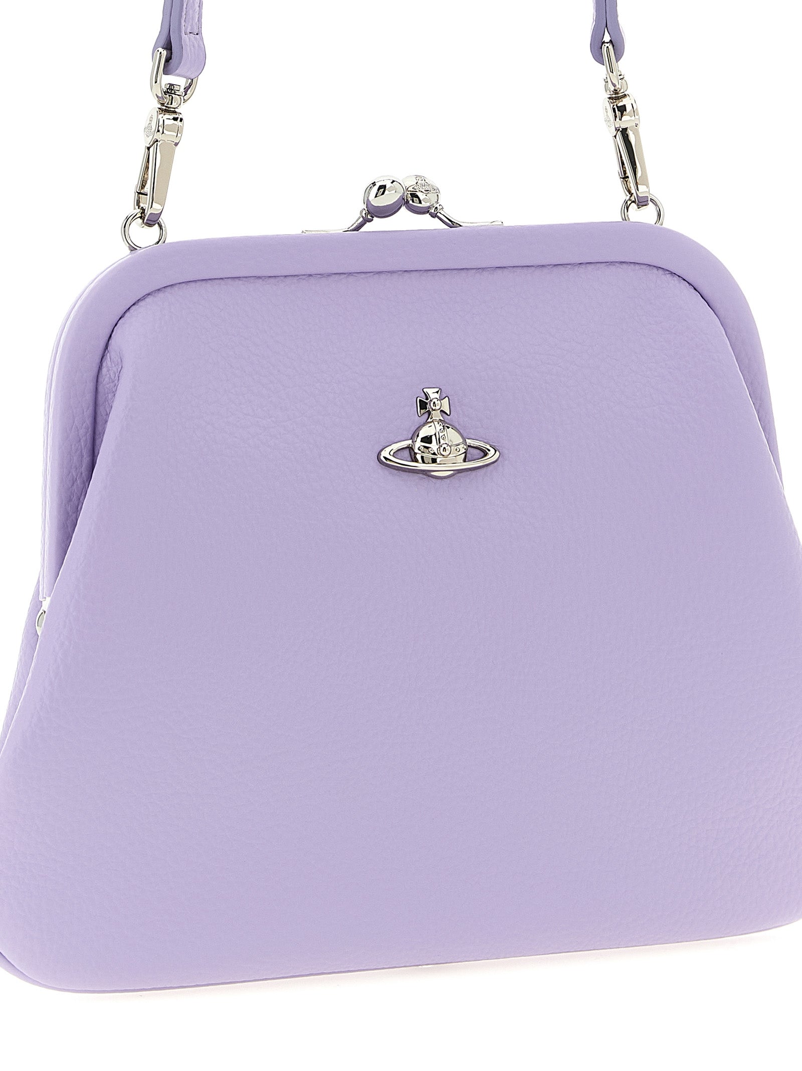 Vivienne clutch Purple Polyurethane