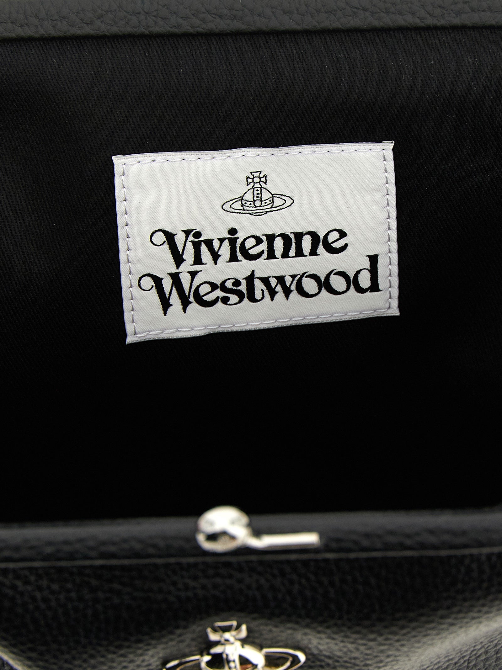 Vivienne clutch Black Polyurethane