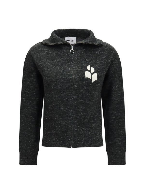 Marant Etoile 27% Viscose sweatshirt in black