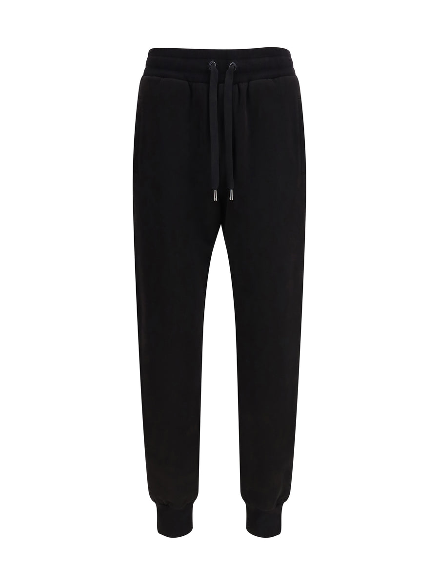 Dolce & Gabbana 100% Cotton joggers in black