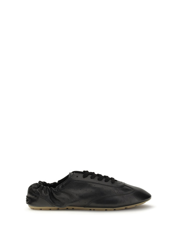 Saint Laurent Upper: 100% calf leather; Sole: 100% rubber sneaker in black