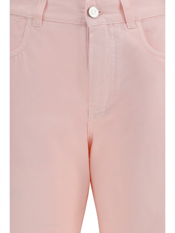 Jeans Barrel Pale Rose Cotton