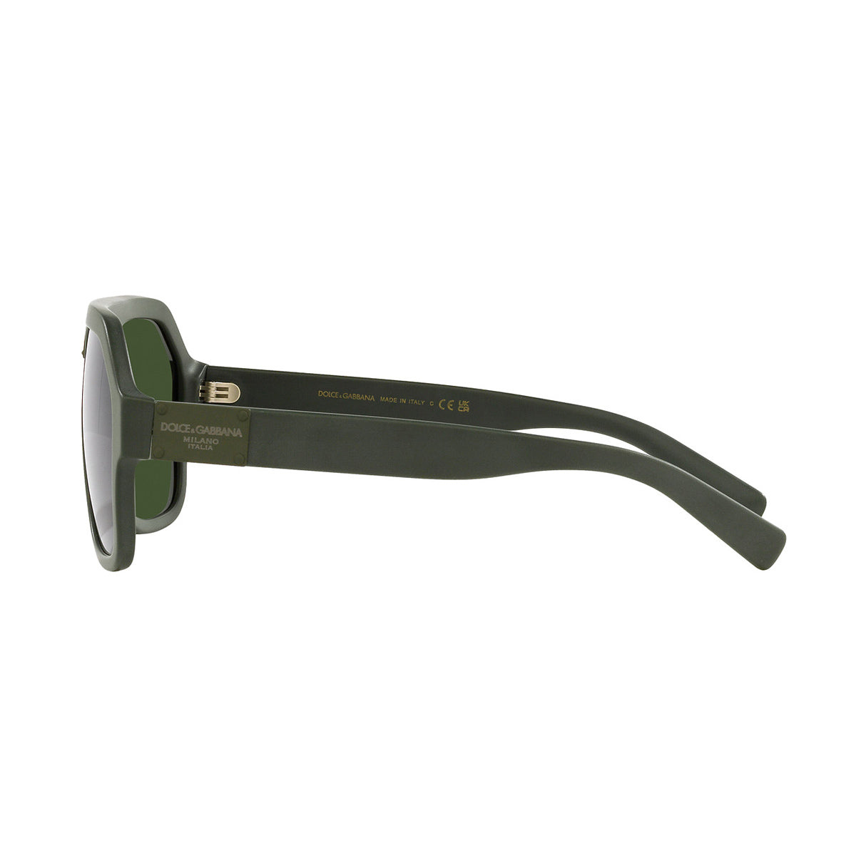 DG4433 329771 Verde Celluloid Occhiali Sole