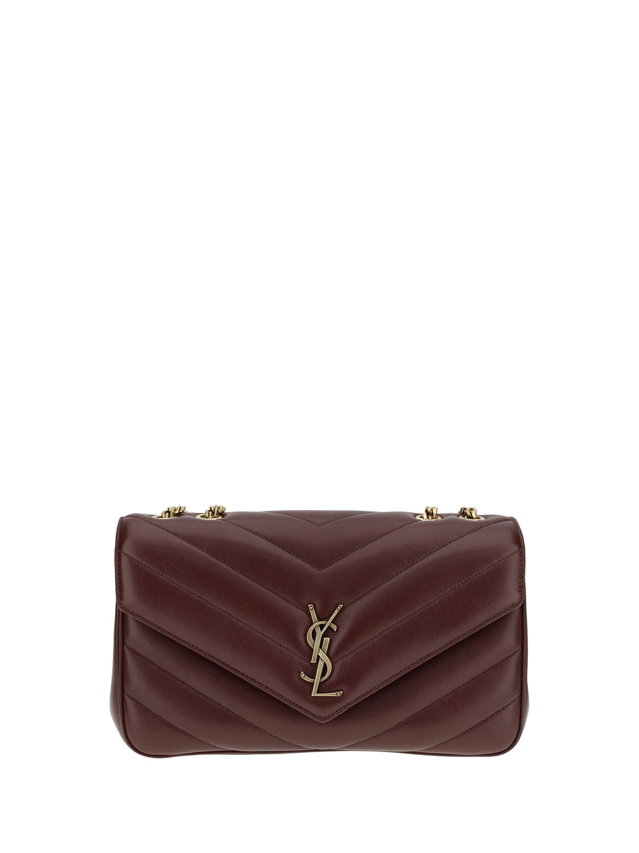 Saint Laurent 100% Lamb Ovis Aries shoulder bag in brown