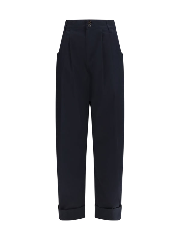 Jacob Cohen 97% Cotton; 3% Elastane trousers in navy