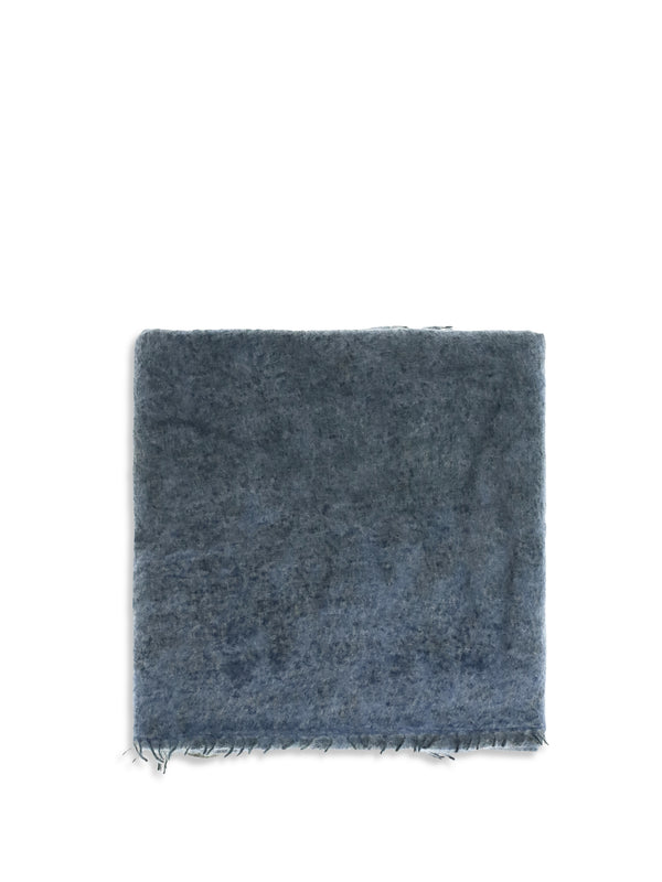 Mirror In The Sky 100% Cashmere scarf in gray