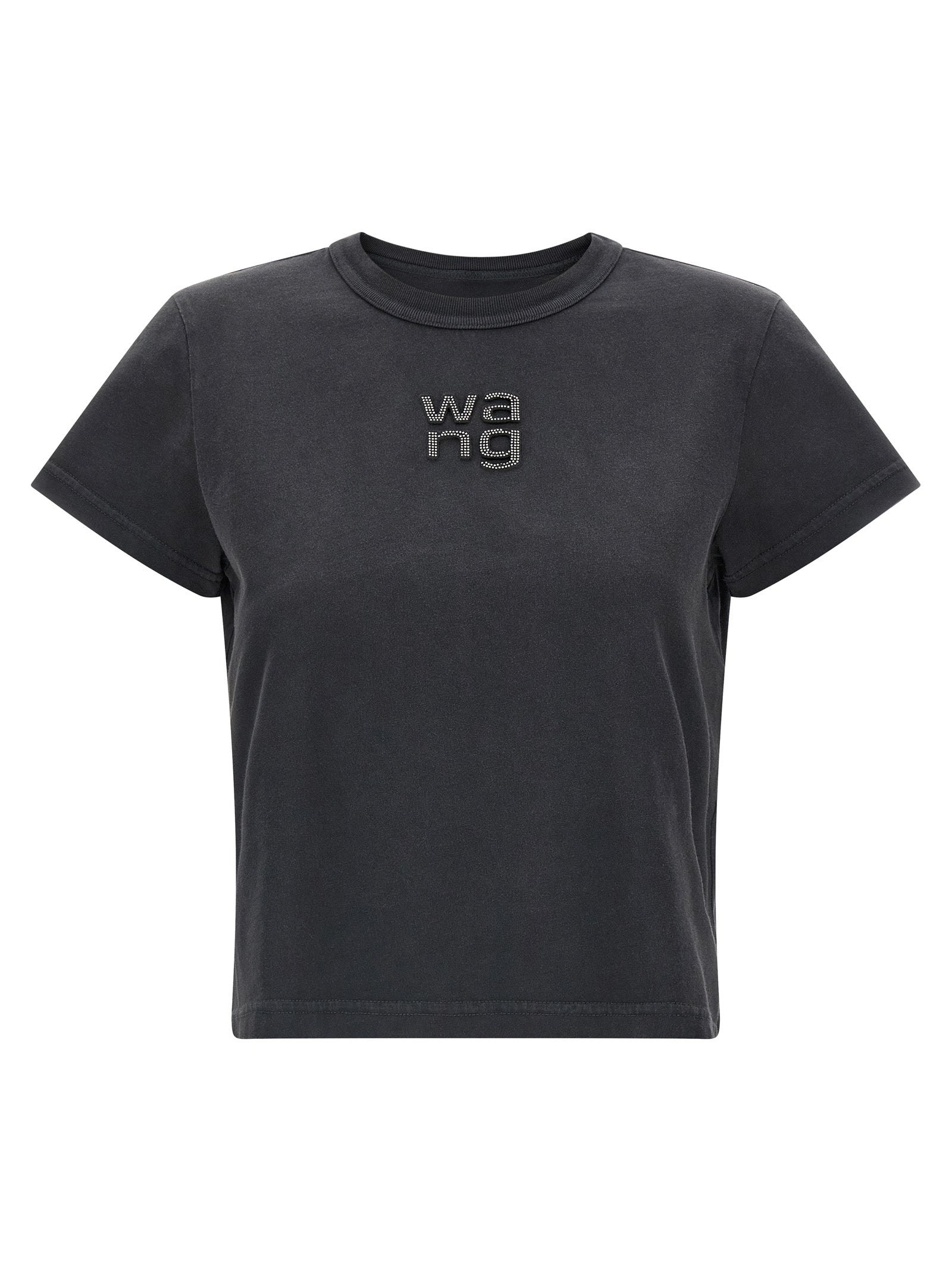 Hotfix Logo T-shirt Black Cotton