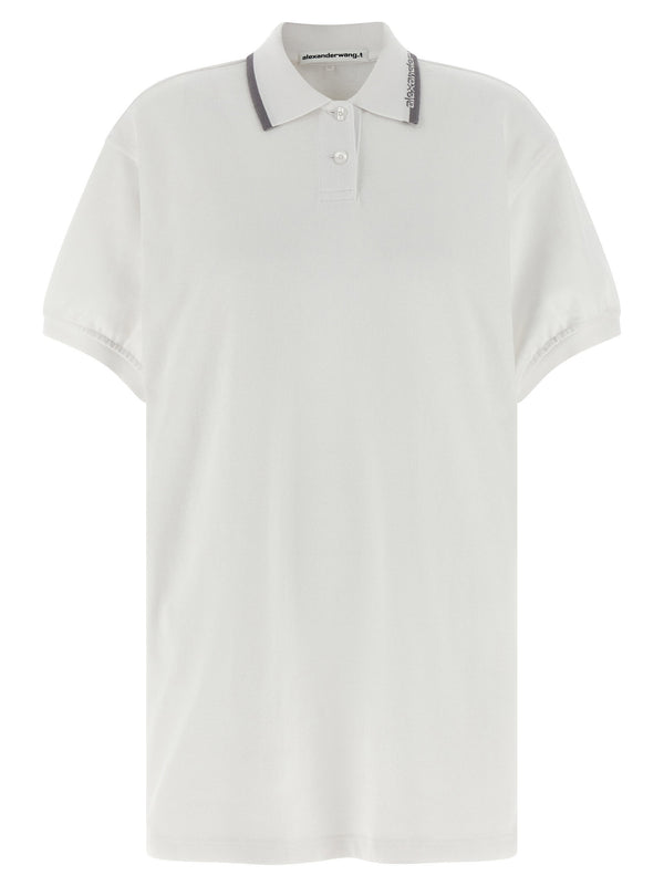 T By Alexander Wang Intarsia Collar Dress