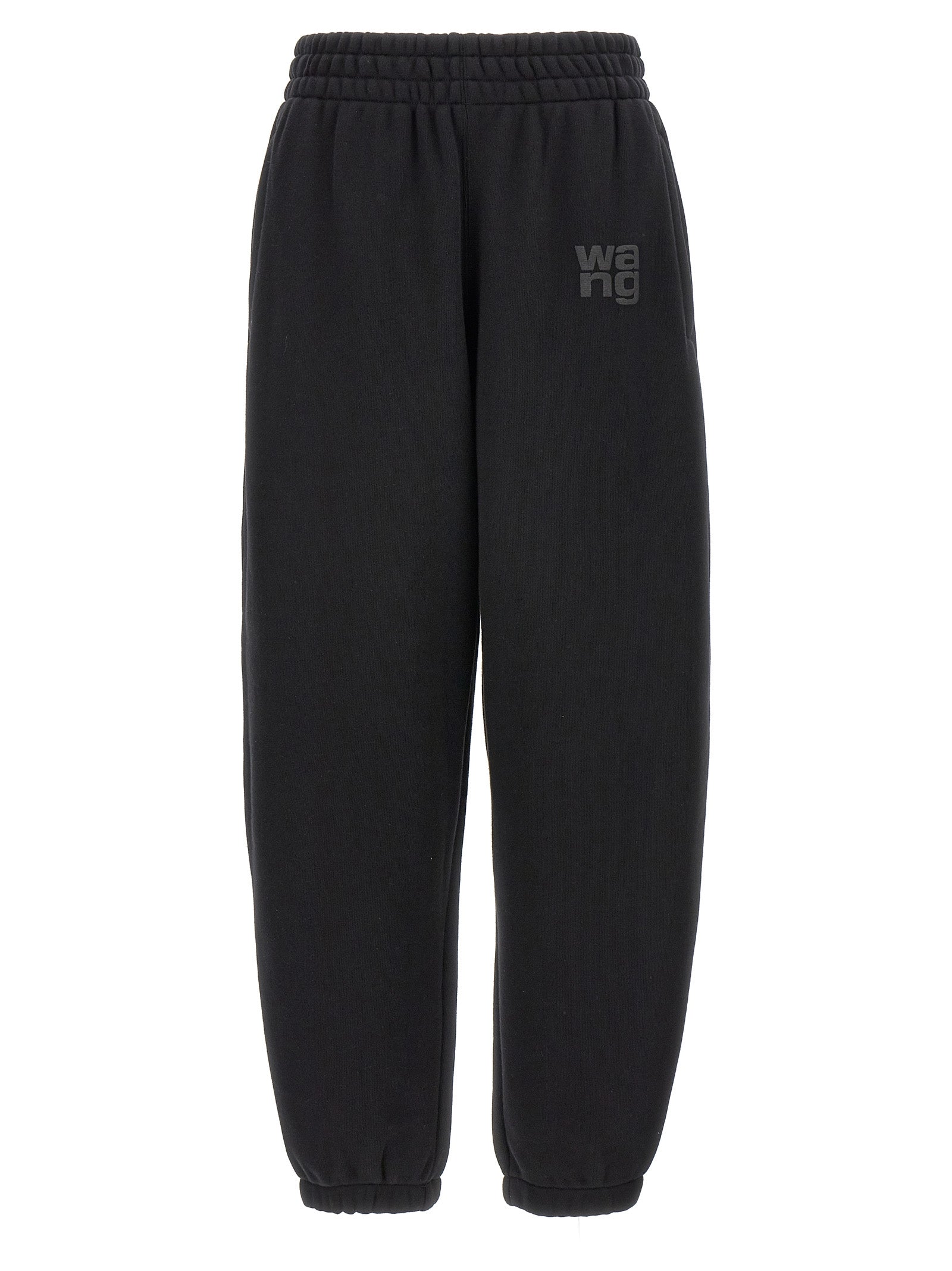 Essential Terry joggers Black Cotton Pant