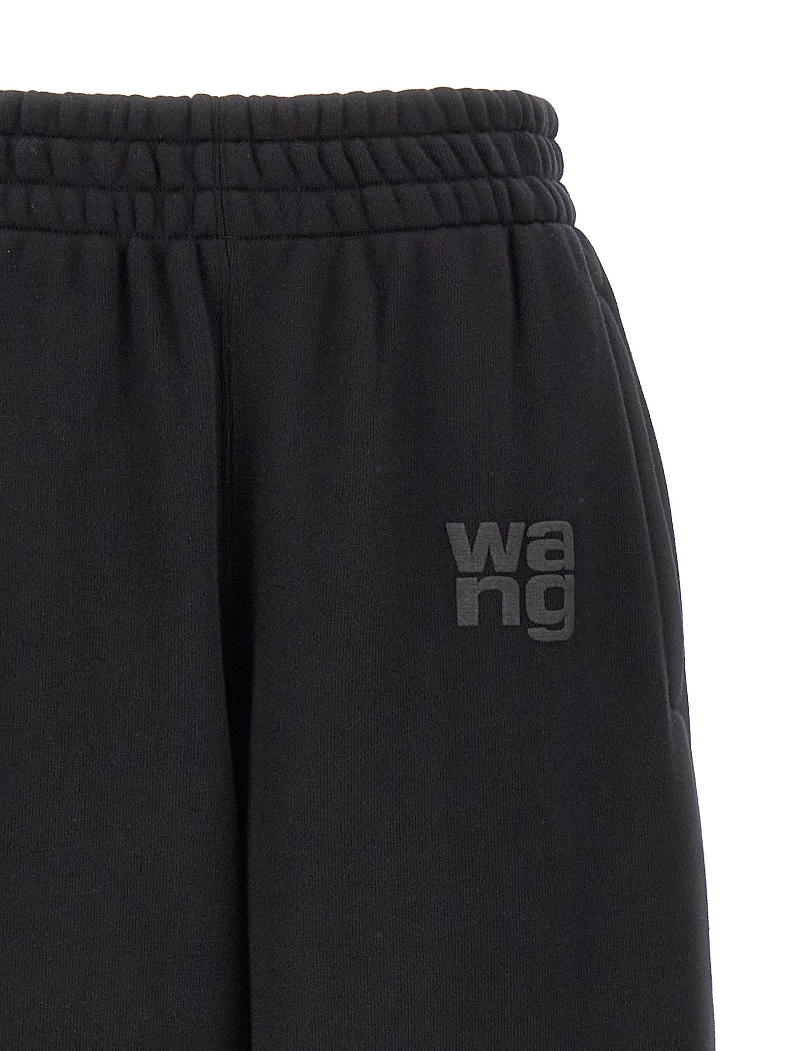 Essential Terry joggers Black Cotton Pant