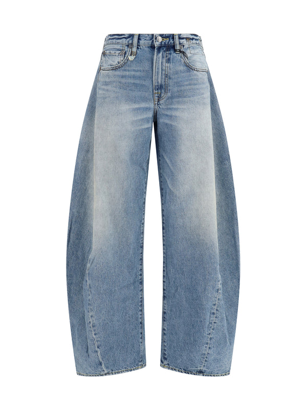 R13 100% Cotton jeans in blue