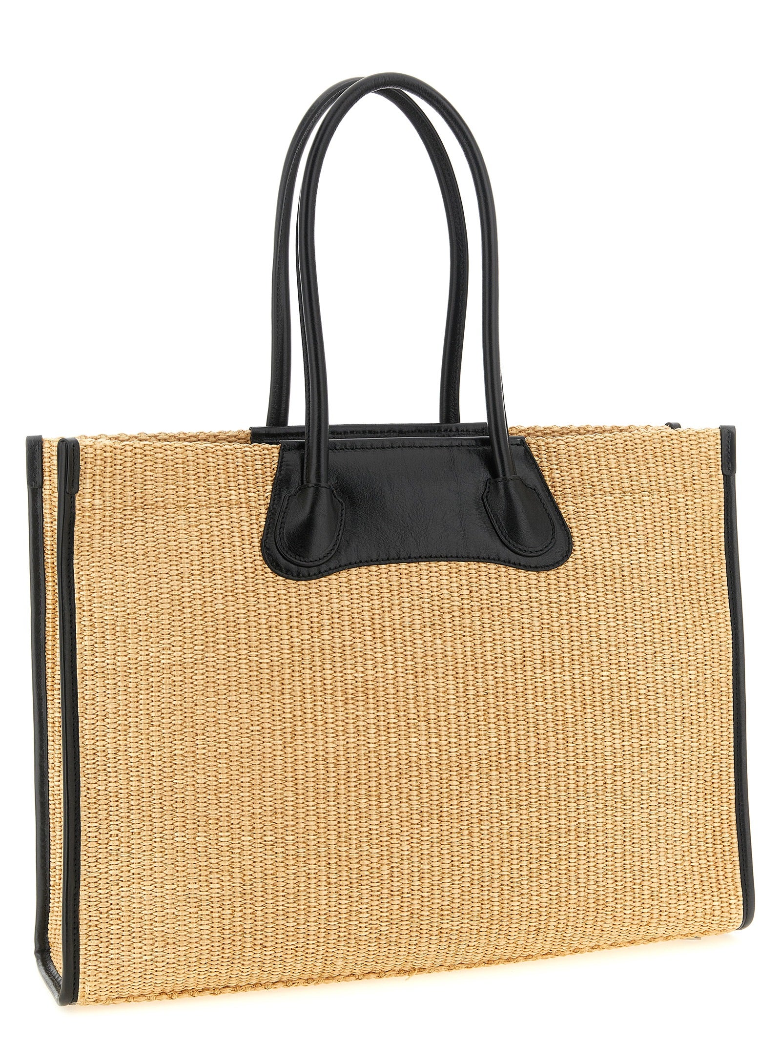 Troy Shopping Bag Beige Cotton Tote