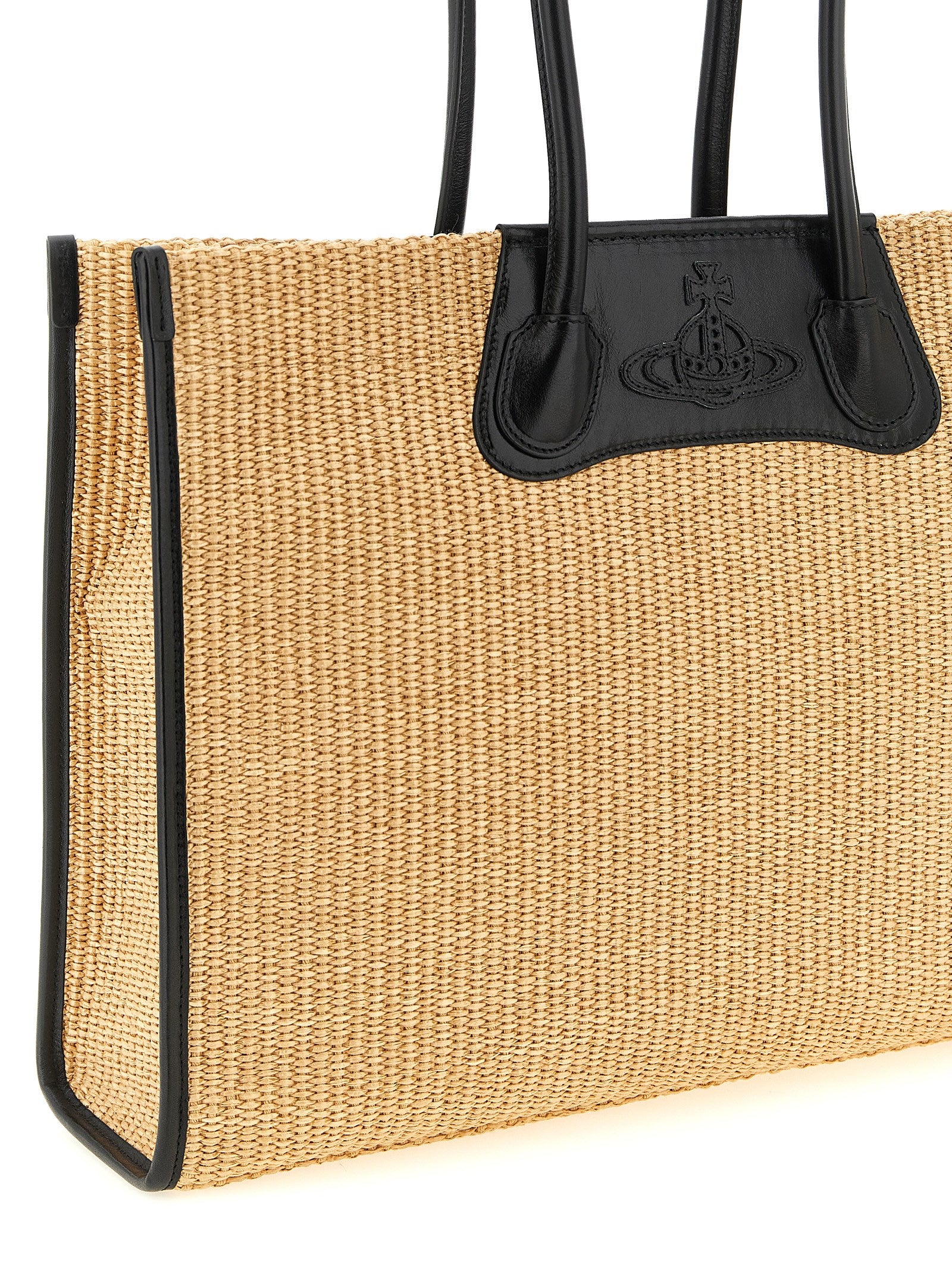 Troy Shopping Bag Beige Cotton Tote