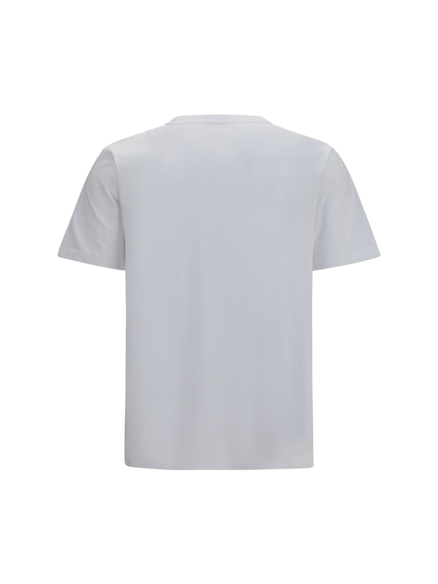 T-Shirt Logo Quote White Cotton T-shirts