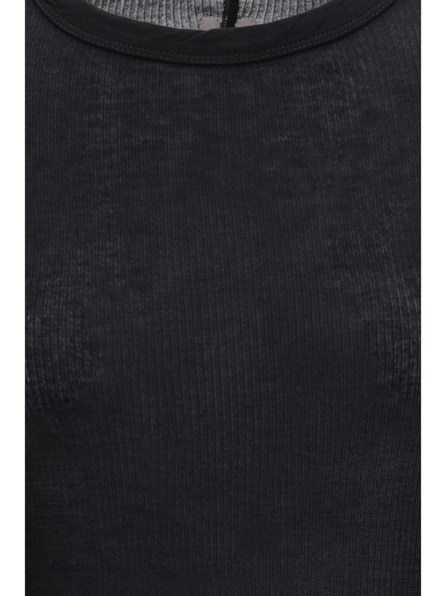Long-Sleeve Top Black Viscose T-shirts & Jerseys