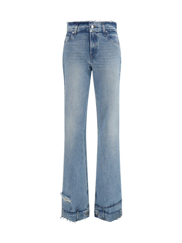 Jeans Flora Cotton Blue