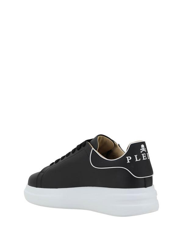 Sneakers Leather Black Trainers