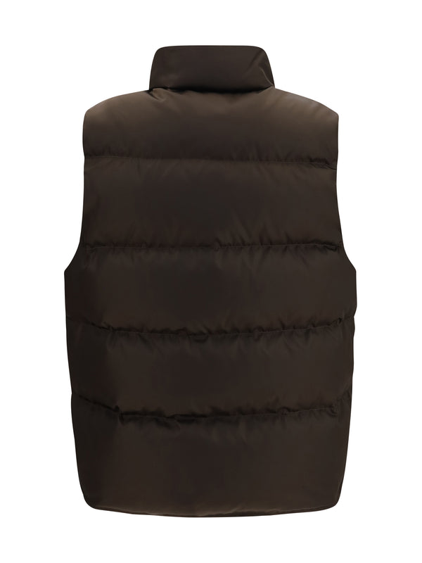 Down Gilet Re-Nylon Cacao Goose (inner) Blazers
