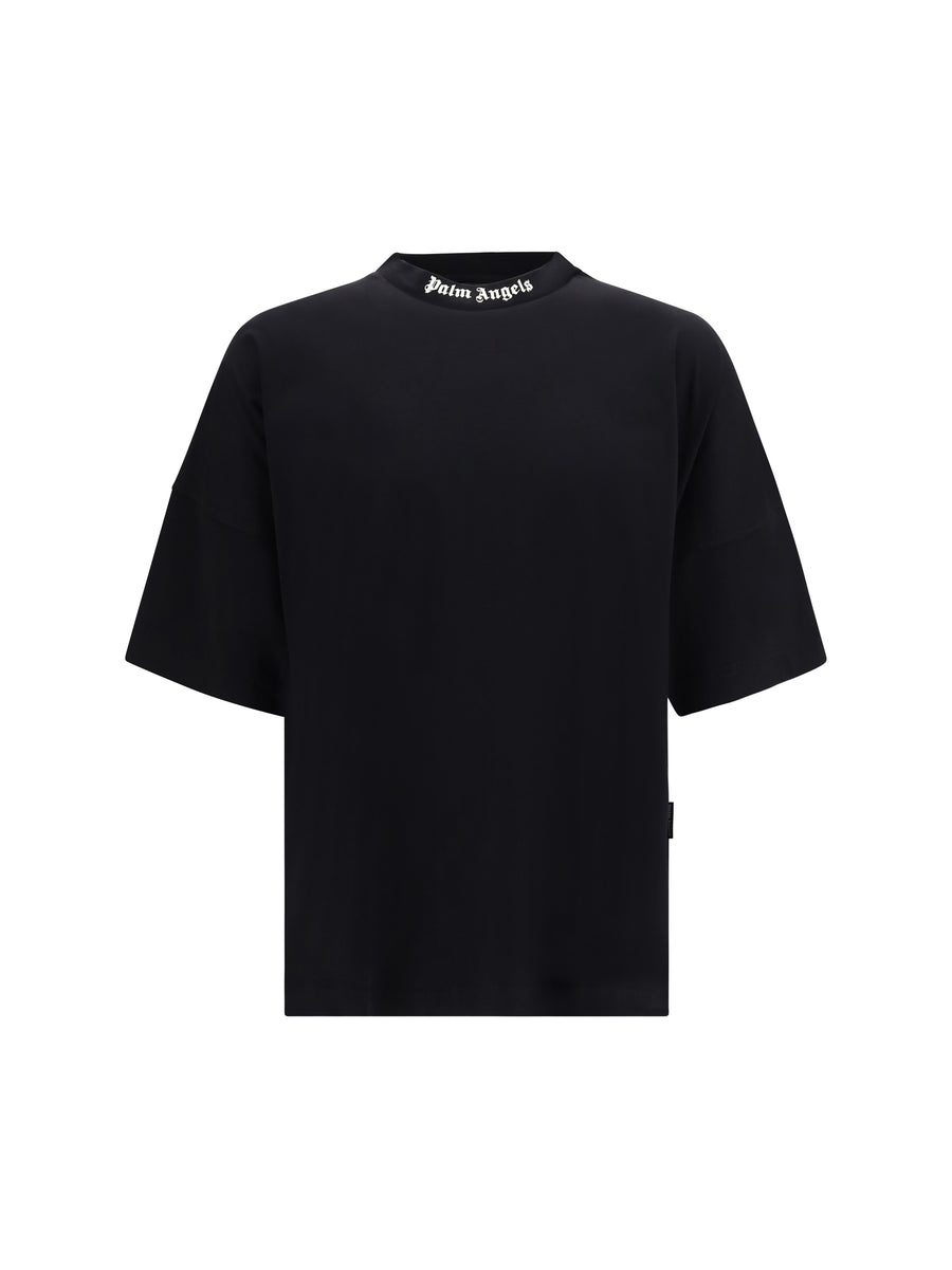 Classic Logo Over T-Shirt Black-off White Cotton T-shirts