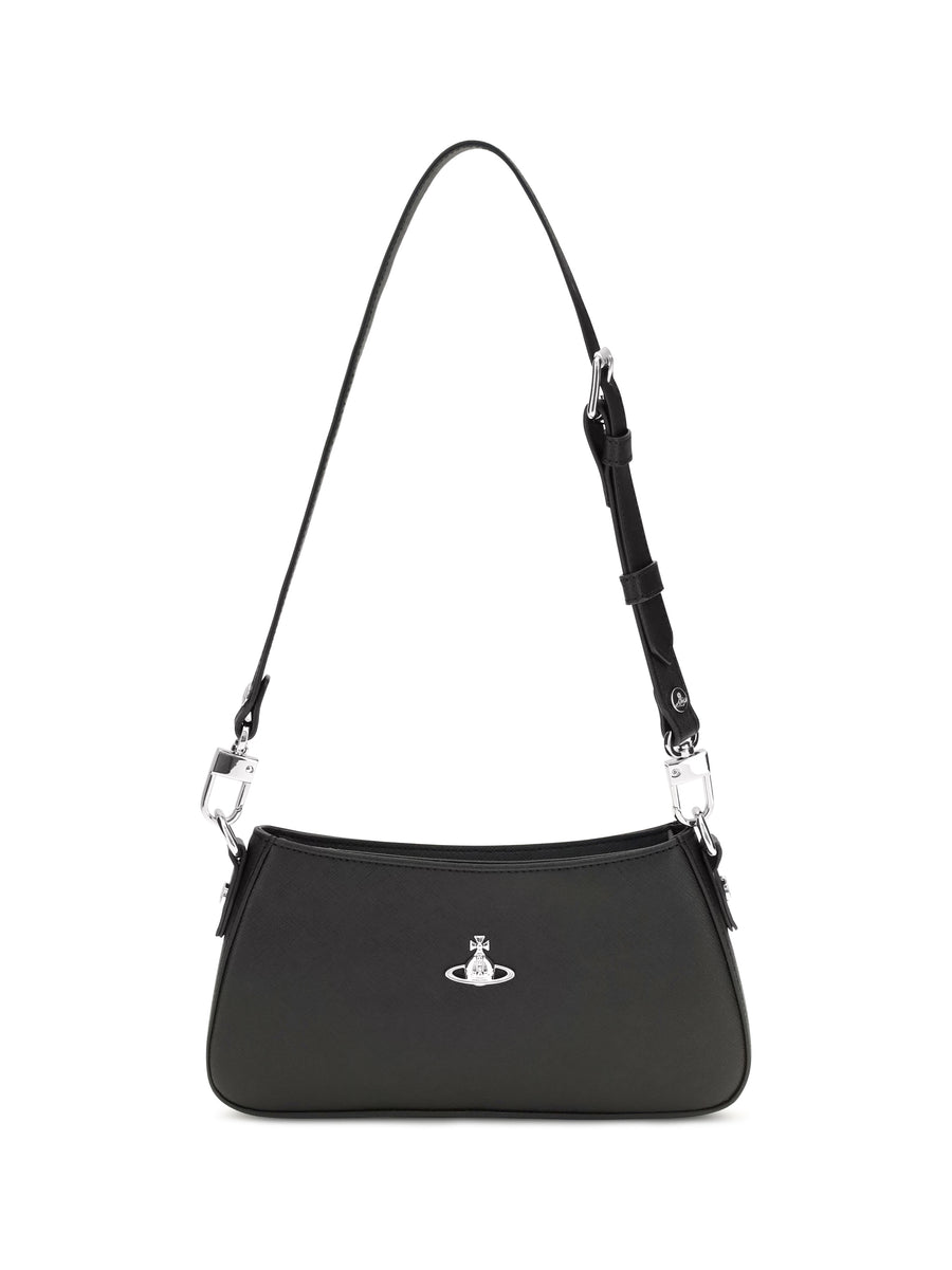 Tasha Phone Shoulder Bag Black Calf Leather Bos Taurus Covers E Cases