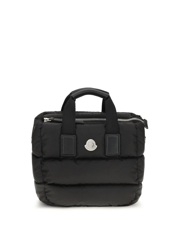 Moncler 100% nylon handbag in black