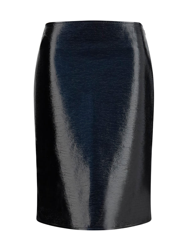 CourrèGes 88% Cotton; 10% Thermoplastic Polyurethane; 2% Elastane skirt in black