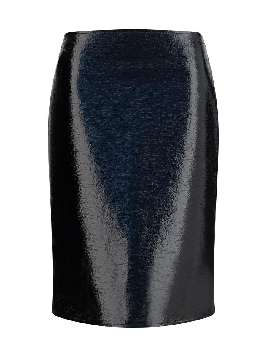 CourrèGes 88% Cotton; 10% Thermoplastic Polyurethane; 2% Elastane skirt in black
