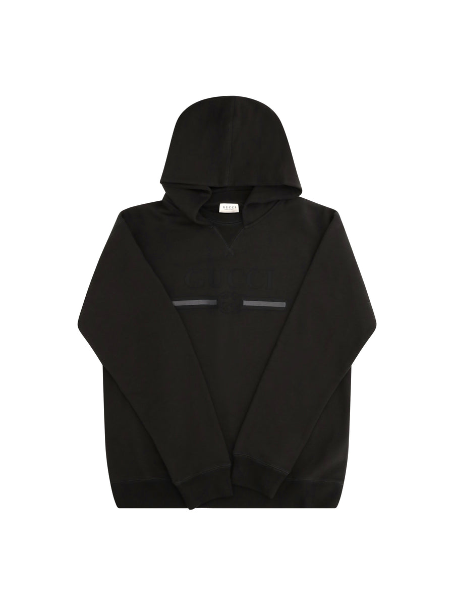 Cotton Hooded Sweatshirt For Boy Dusty Dark Grey/mc Sweatshirts