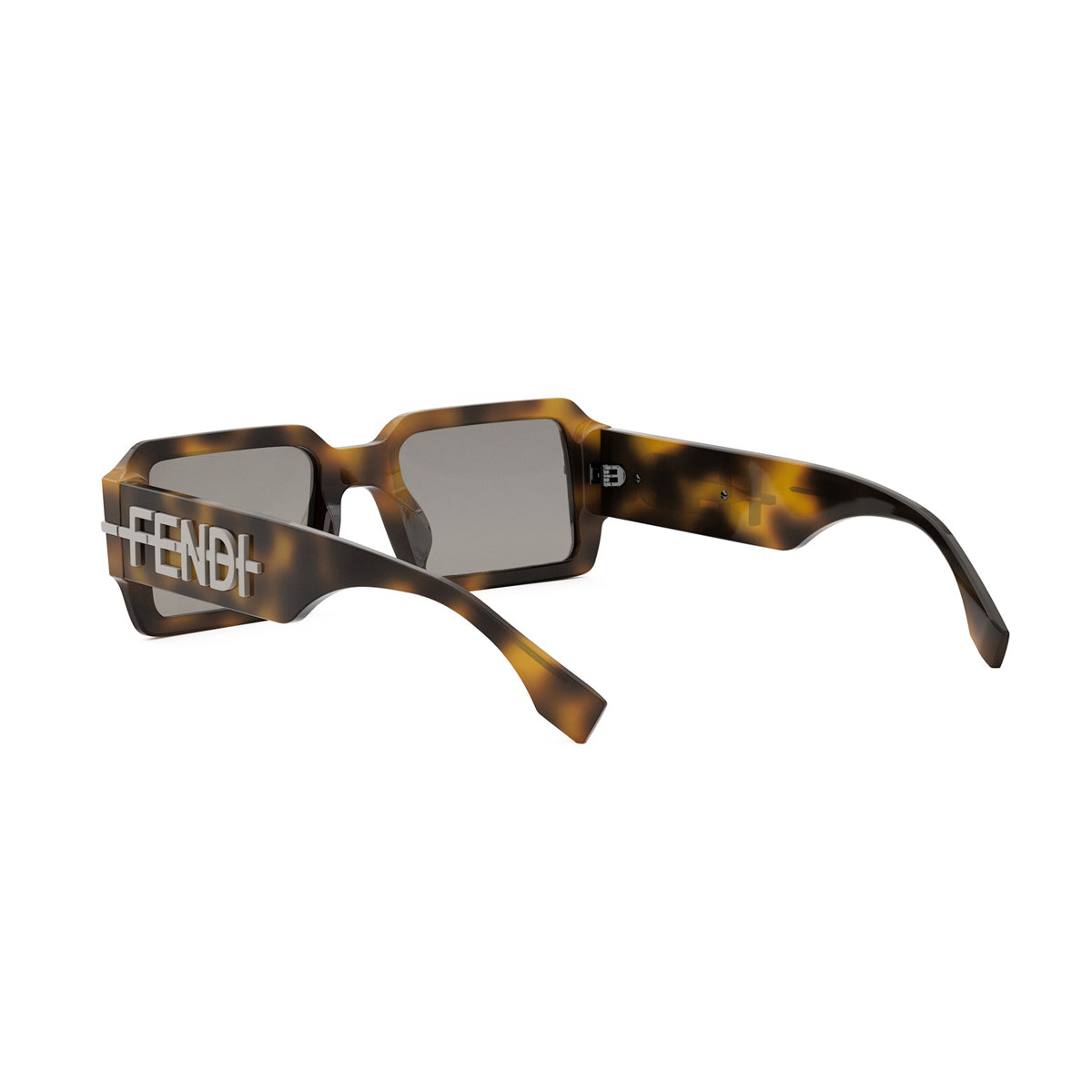 Fendi FE40073U Fendigrafhy 53E Havana Marrone Acetate Occhiali Da Sole